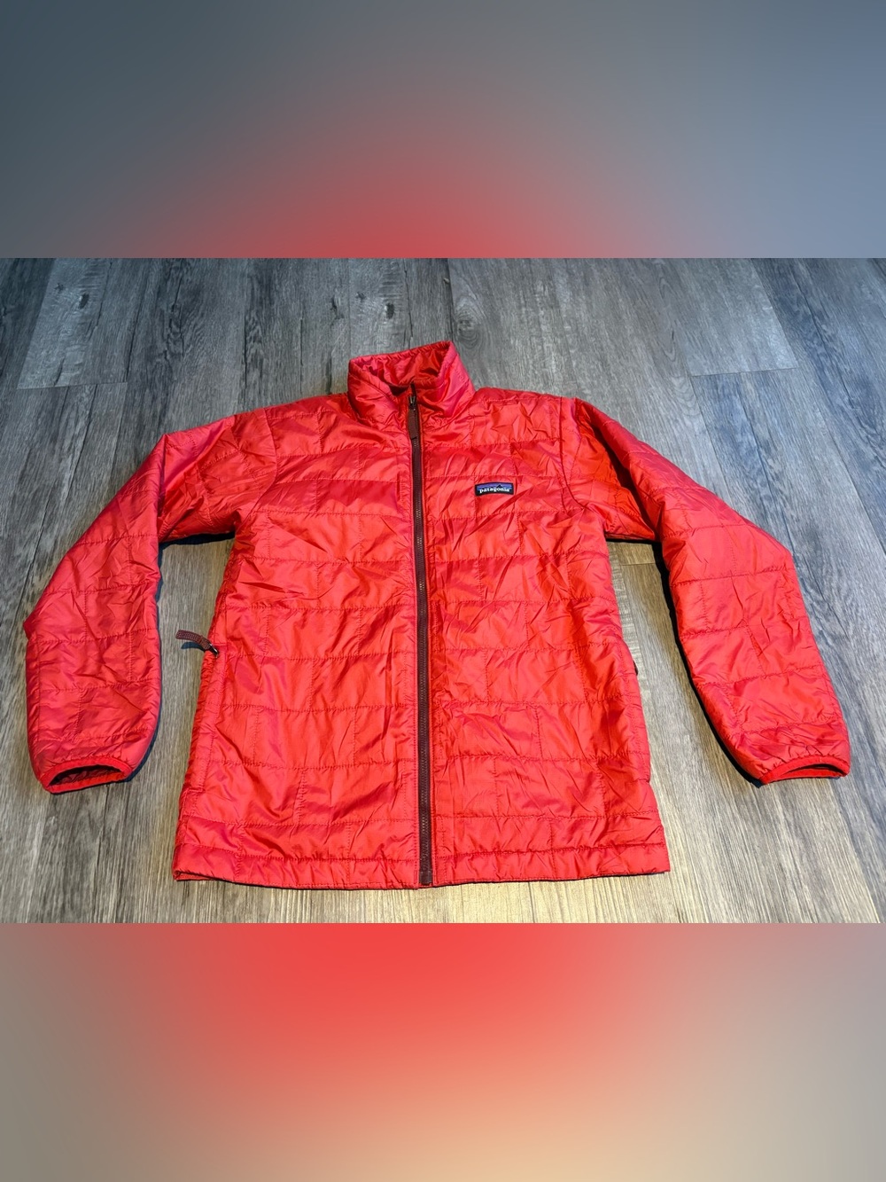 Kids Patagonia Brick Nano Puff 12